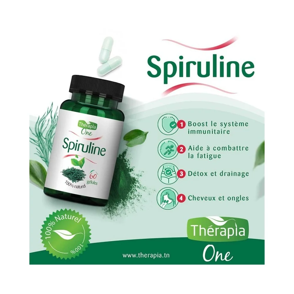 THERAPIA SPIRULINE 60 GELULES