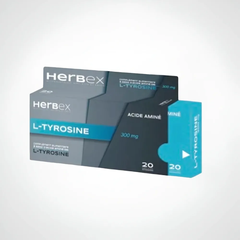 HERBEX L-TYROSINE 20 GELULES